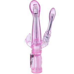 BAILE – VIBRADOR FLEXIBLE CON ESTIMULADOR ANAL