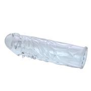 BAILE – FUNDA ROSA PENE SILICONA ESTIMULANTE 13 CM