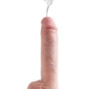 KING COCK – PENE REALISTICO EYACULADOR NATURAL 25.40 CM