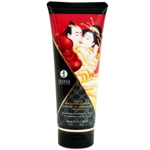 SHUNGA – CREMA MASAJE FRESAS Y CAVA 200 ML