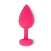 G-VIBE – FUNTOYS GPLUG ANAL VIBRADOR RECARGABLE PEQUEÑO ROSA NEON 3CM