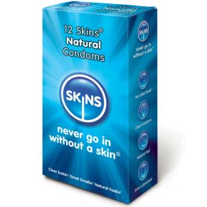 SKINS – PRESERVATIVO NATURAL PACK 12 UDS