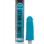 CLONE A WILLY – CLONADOR PENE AZUL LUMINISCENTE CON VIBRADOR