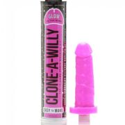 CLONE A WILLY – CLONADOR PENE ROSA LUMINISCENTE CON VIBRADOR