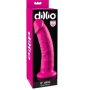 DILLIO – DILDO CON VENTOSA ROSA 22.9 CM