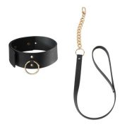 BIJOUX INDISCRETS MAZE – COLLAR CON CORREA NEGRO