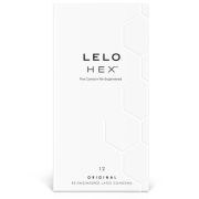 LELO – HEX PRESERVATIVO CAJA 12 UDS