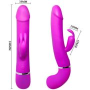 PRETTY LOVE – VIBRADOR HENRY 12 MODOS DE VIBRACION Y FUNCION SQUIRT