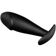 PRETTY LOVE – PLUG ANAL SILICONA FORMA PENE NEGRO