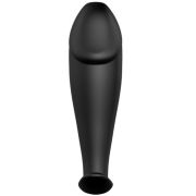 PRETTY LOVE – PLUG ANAL SILICONA FORMA PENE Y 12 MODOS VIBRACION NEGRO