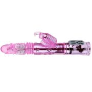 BAILE – VIBRADOR RECARGABLE CON ROTACION Y ESTIMULADOR THROBBING BUTTERF