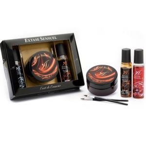 EXTASE SENSUAL – KIT COFRE CHOCOLATE AFRODISIACO