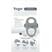 SCREAMING O – ANILLO VIBRADOR RECARGABLE YOGA GRIS