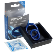 JOYDIVISION POTENZDUO – ANILLOS PARA PENE AZUL – M