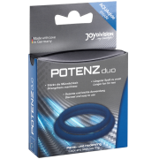 JOYDIVISION POTENZDUO – ANILLOS PARA PENE AZUL – M