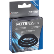 JOYDIVISION POTENZDUO – PLUS PACK 3 ANILLOS PARA PENE NEGRO – S, M, L