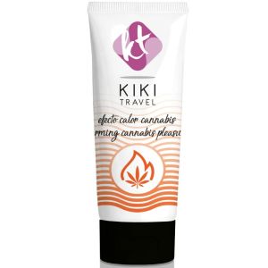 KIKÍ TRAVEL – GEL DESLIZANTE SABOR A CANNABIS EFECTO CALOR INTENSO 50 ML