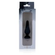 INTENSE – ANAL PLUG PIPO S SILICONE NEGRO 9.8 CM