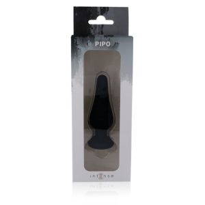 INTENSE – ANAL PLUG PIPO M SILICONE NEGRO 11 CM