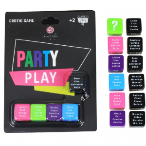 SECRETPLAY – JUEGO PARTY PLAY 5 DADOS (ES/PT/EN/FR)