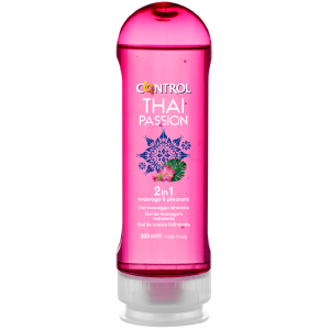 CONTROL – 2 EN 1 MASSAGE  PLEASURE THAI PASSION 200 ML