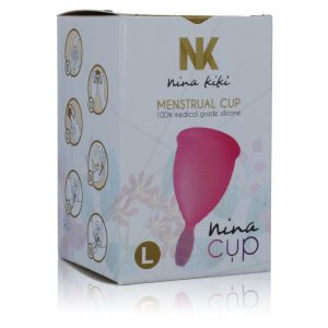 NINA KIKÍ – COPA MENSTRUAL ROSA – TALLA L