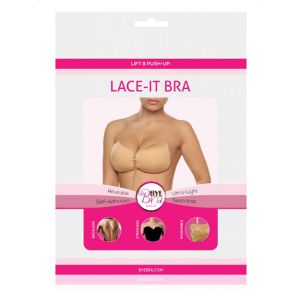 BYE-BRA – LACE-IT REALZADOR PUSH-UP BEIGE COPA A