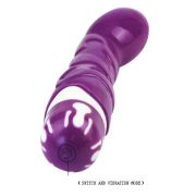 BAILE – REALISTIC COCK 10 RITMOS SENSATION VIOLETA