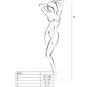 PASSION – WOMAN BS013 BODYSTOCKING NEGRO TALLA UNICA