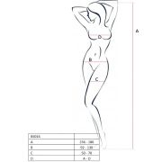 PASSION – WOMAN BS016 BODYSTOCKING NEGRO TALLA UNICA