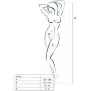 PASSION – WOMAN BS032 BODYSTOCKING NEGRO TALLA UNICA