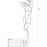 PASSION – WOMAN BS034 BODYSTOCKING NEGRO TALLA UNICA