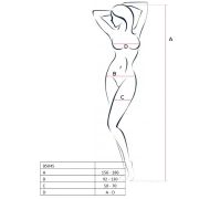 PASSION – WOMAN BS045 BODYSTOCKING NEGRO TALLA UNICA