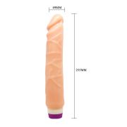 BAILE – WAVES OF PLEASURE REALISTIC VIBRATING 25.5 CM