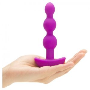 B-VIBE – TRIPLET ANAL CONTROL REMOTO BEADS ROSA