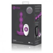 B-VIBE – TRIPLET ANAL CONTROL REMOTO BEADS ROSA