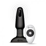 B-VIBE – RIMMING CONTROL REMOTO ANAL PLUG 2 NEGRO