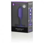 B-VIBE – SNUG PLUG ANAL 2 LILA