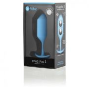 B-VIBE – SNUG PLUG ANAL 3 AZUL CIELO