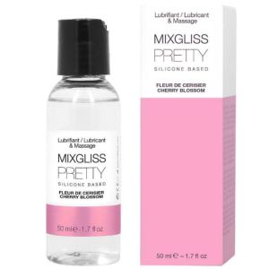 MIXGLISS – PRETTY LUBRICANTE SILICONA FLOR DE CEREZA 50 ML