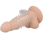 CASUAL LOVE – RING FUNDA PENE VIBRADOR TRANSPARENTE