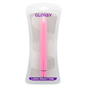 GLOSSY – SLIM VIBRADOR ROSA INTENSO