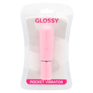 GLOSSY – POCKET VIBRADOR ROSA