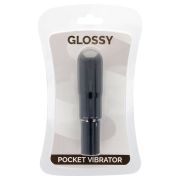 GLOSSY – POCKET VIBRADOR NEGRO