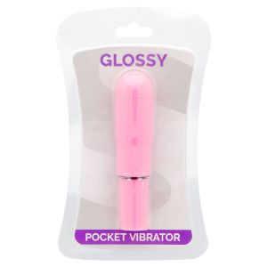 GLOSSY – POCKET VIBRADOR ROSA INTENSO