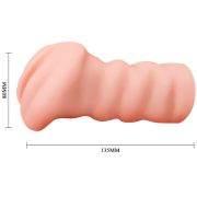 CRAZY BULL – LEILA MASTURBADOR VAGINA 13.5 CM