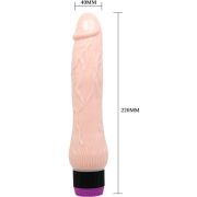 BAILE – ADOUR CLUB VIBRADOR REALISTICO BASE ANCHA 22 CM