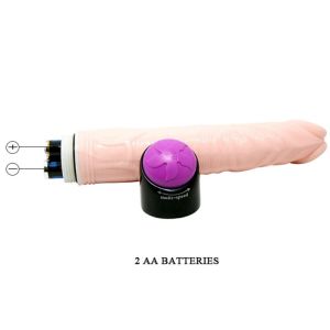 BAILE – ADOUR CLUB VIBRADOR REALISTICO 23 CM NATURAL