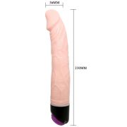 BAILE – ADOUR CLUB VIBRADOR REALISTICO 23 CM NATURAL