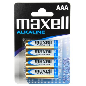 MAXELL – BATTERY ALCALINA AAA LR03 BLISTER*4 EU